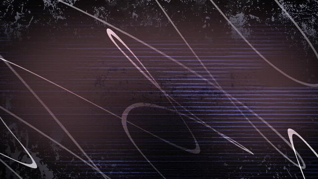 Abstract dark vintage grunge background with concrete wall effect and hand scribbles.  Looped background with texture animation.