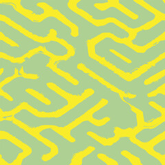 Fototapeta premium Modern luxury seamless pattern for trendy wallpapers. Stylish geometric design for interior decor. Creative background for home and office spaces