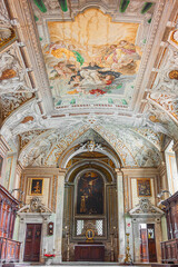 Fototapeta premium Sacristy interior of Santa Maria sopra Minerva basilica in Rome, Italy