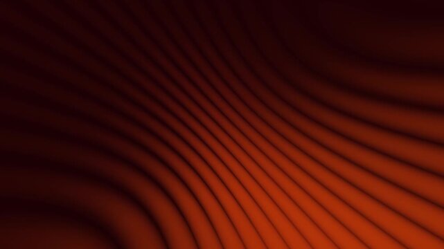 Dark Red Orange Gradient Abstract Background with Curved Lines
