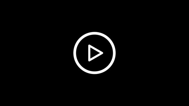 Background Control Icon Design with Video Play Player Interface Buttons and Media Vector Illustration