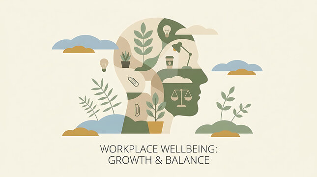 Workplace Wellbeing Concept Mental Health in the Workplace