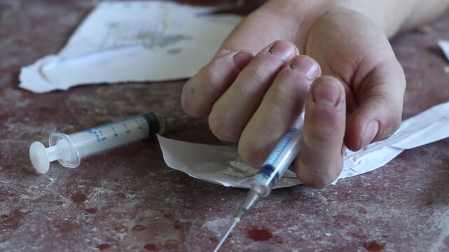 Drug Overdose Awareness Concept