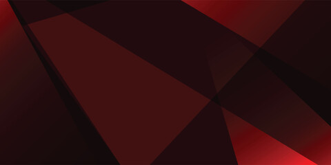 Abstract dark red geometric background with overlapping polygon shapes © Mall11