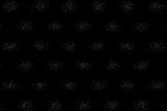 Abstract white glowing stardust pattern on a dark black background with stardust abstract background particles wallpaper backdrop composition creative minimalist structure