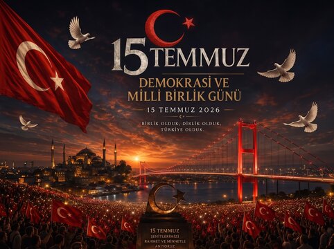 15 Temmuz Demokrasi ve Milli Birlik G&uuml;n&uuml; (Turkey) 2026
15 Temmuz Demokrasi ve Milli Birlik G&uuml;n&uuml;, T&uuml;rkiye&rsquo;de her yıl 15 Temmuz 2016