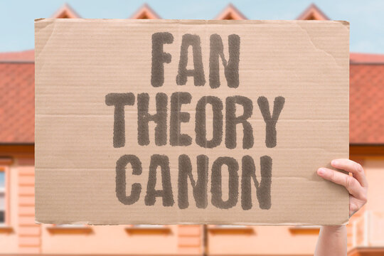 "Fan Theory Canon" Creator adopts popular headcanon officially. FAN. THEORY. CANON. CREATOR. ADOPTS.
