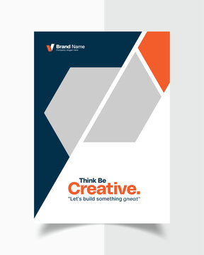Modern Corporate Business Brochure Cover Design Template | Professional Company Profile Cover | Brochure Cover Page Design