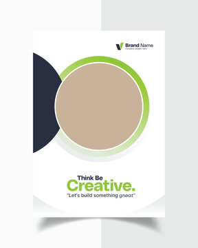 Modern Corporate Business Brochure Cover Design Template | Professional Company Profile Cover | Brochure Cover Page Design
