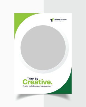 Modern Corporate Business Brochure Cover Design Template | Professional Company Profile Cover | Brochure Cover Page Design