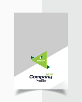 Modern Corporate Business Brochure Cover Design Template | Professional Company Profile Cover | Brochure Cover Page Design