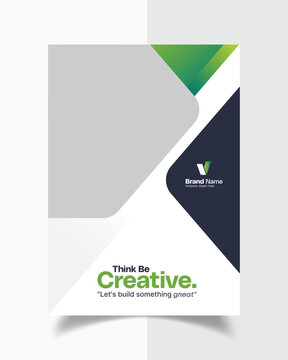 Modern Corporate Business Brochure Cover Design Template | Professional Company Profile Cover | Brochure Cover Page Design