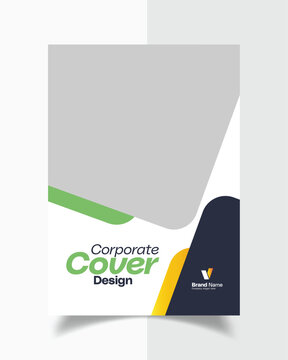 Modern Corporate Business Brochure Cover Design Template | Professional Company Profile Cover | Brochure Cover Page Design