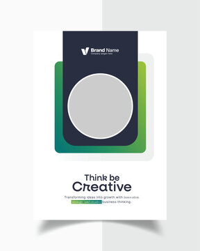 Modern Corporate Business Brochure Cover Design Template | Professional Company Profile Cover | Brochure Cover Page Design