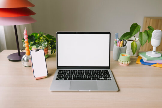 Laptop And Phone Mockup