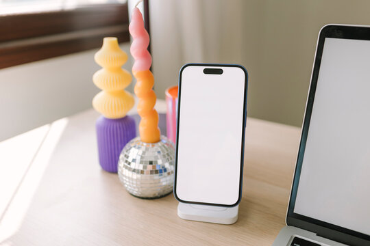 Phone And Laptop Mockup