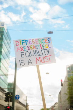 Banner on a pride