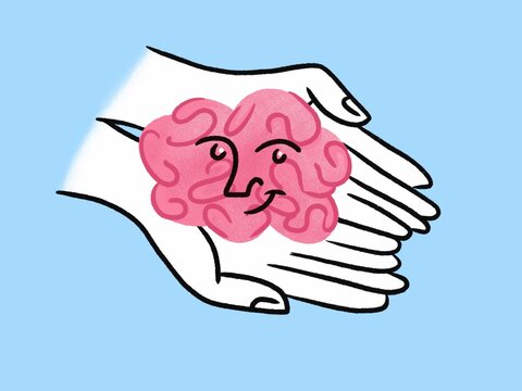 Brain care concept