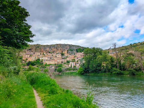 old village Peyre Aveyron, France