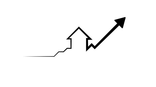 Black arrow icon pointing to the right showing a simple direction sign for web navigation and digital user interface design elements in a minimal graphic style for modern technology applications