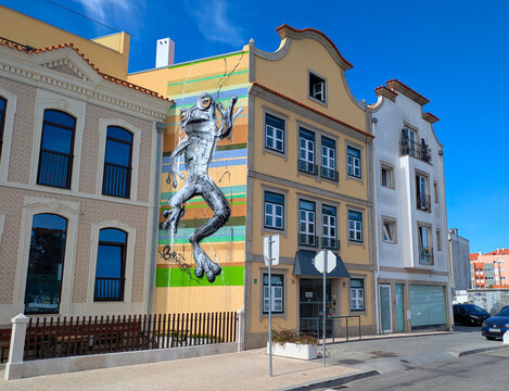 frog sculpture art Aveiro Portugal