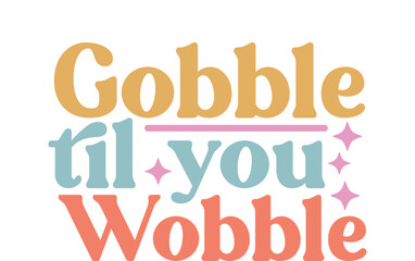 Naklejka premium Retro Thanksgiving EPS Design, Retro Thanksgiving Design