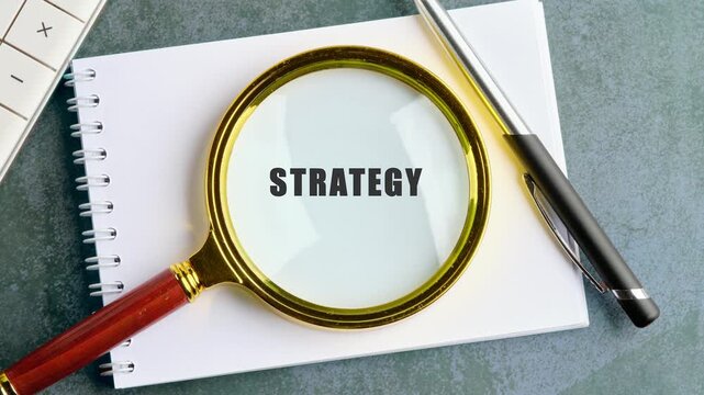 Learn how to define strategy step by step with a magnifying glass view on the key concepts. This shows simple methods for building strategy in clear terms