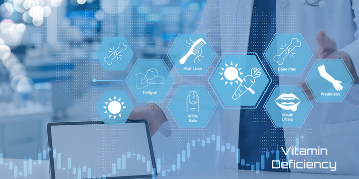 Vitamin deficiency symptoms in medical technology and health analytics