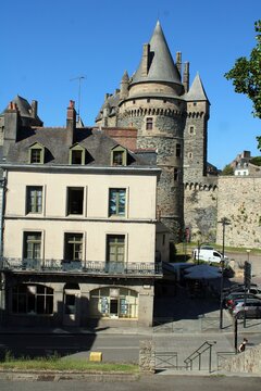 Ch&acirc;teau de Vitr&eacute;, Bretagne.