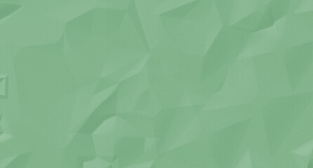 Obraz premium paper geometric low poly background in soft sage green color with faceted triangular shapes and a modern artistic texture for creative designs