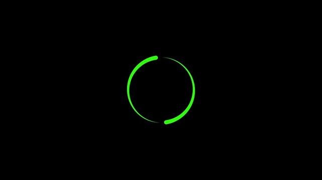 circle frame loading icon