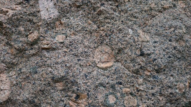 Coarse Granite Stone Texture Background with Natural Mineral Pattern