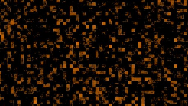 Animated abstract technology black background.  Abstract Digital Data Technology Grid Fx Background Loop/ 4k animation of an abstract background with digital data technology graphic