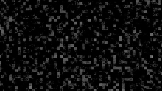Animated abstract technology black background.  Abstract Digital Data Technology Grid Fx Background Loop/ 4k animation of an abstract background with digital data technology graphic