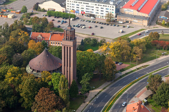 Gorzow Wielkopolski aerial view