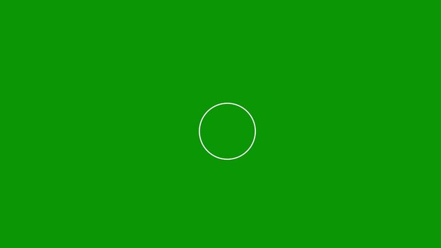 Festive celebration firework animation with brilliant circle burst elements on green background elegant motion design template for  4K videos.