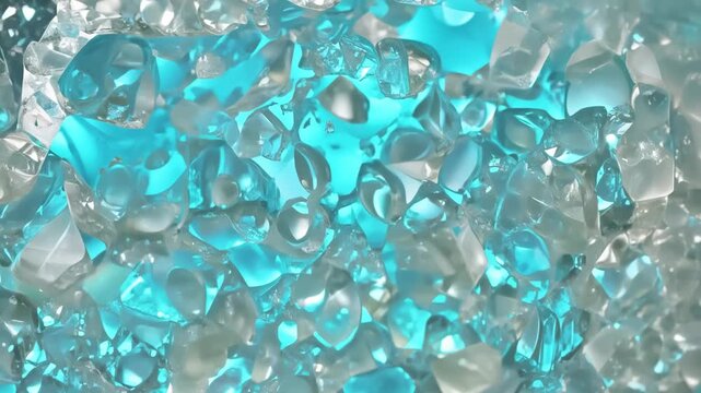 Polymer Phase Transition in UV Cured Silicone with Vibrant Gradients