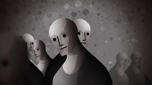 npc character walking among other npcs