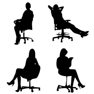 Mujer trabajando en oficina