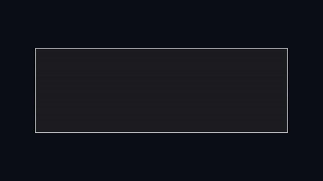 Minimalist loading spinner animation on dark 4k background, for ui and, web interface development progress
