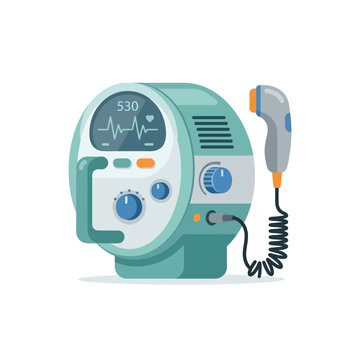 Defibrillator medical device for heart health.