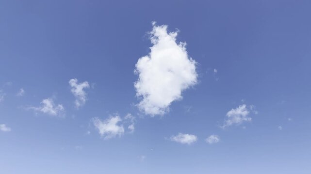 Cumulus clouds are clouds that have flat bases and are often described as puffy, cotton-like, or fluffy in appearance. Waikiki, City of Honolulu, Oahu, Hawaii. Trade Wind