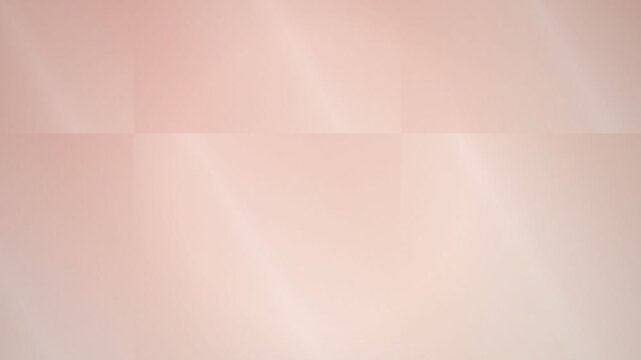 Abstract Light Rose Gold Background with Smooth Gradients. Loop. 4K