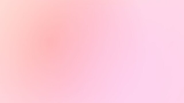 Soft pink and peach blurred gradient abstract background. Loop. 4K