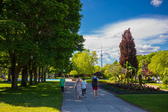 A summer day at Toronto Island