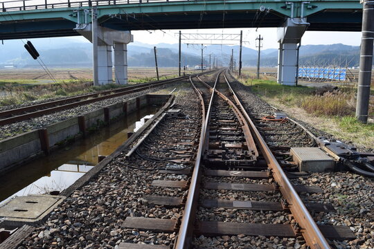 鉄道線路 羽越本線