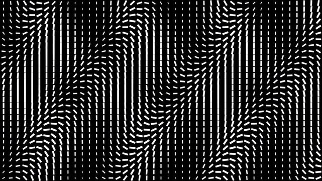 black and white striped fabric