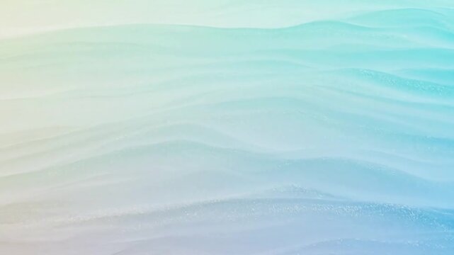 Soft, wavy gradient landscape with pastel colors transitioning from yellow to blue