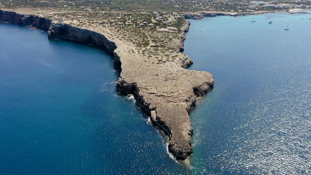Punta Prima is a rocky cape on the southeastern coast of Formentera, surrounded by transparent waters and natural landscapes that showcase the island&rsquo;s peaceful Mediterranean character.