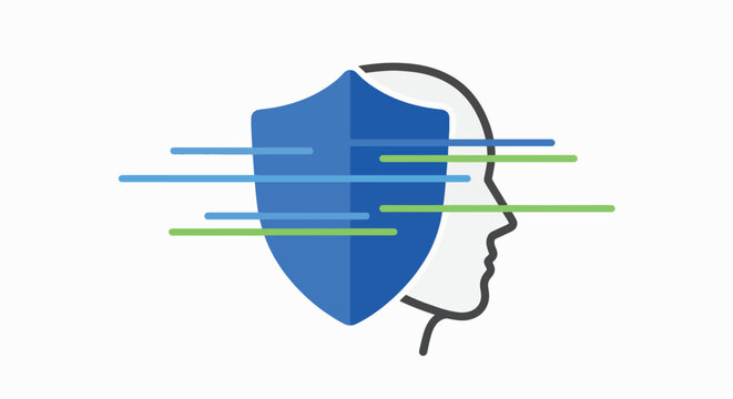 Surveillance system facial analysis grid scanning face for security